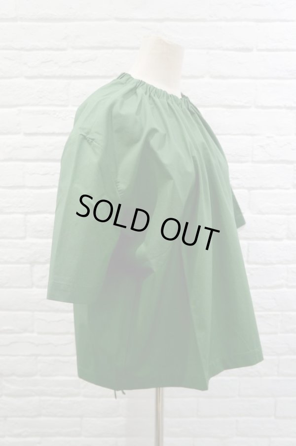 画像2: KLOKE (クローク）PHASE TIE NECK TOP green (2)