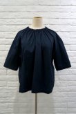 画像1: KLOKE (クローク）PHASE TIE NECK TOP  black (1)