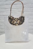 画像2: DECO depuis 1985 (デコ ドゥピュイイチキューハチゴー) lace shop bag (2)