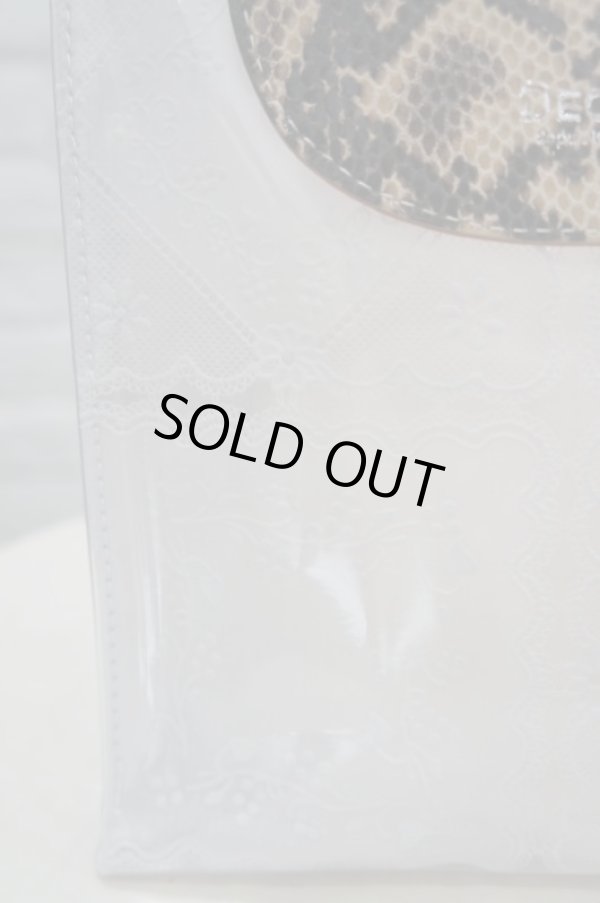 画像4: DECO depuis 1985 (デコ ドゥピュイイチキューハチゴー) lace shop bag (4)