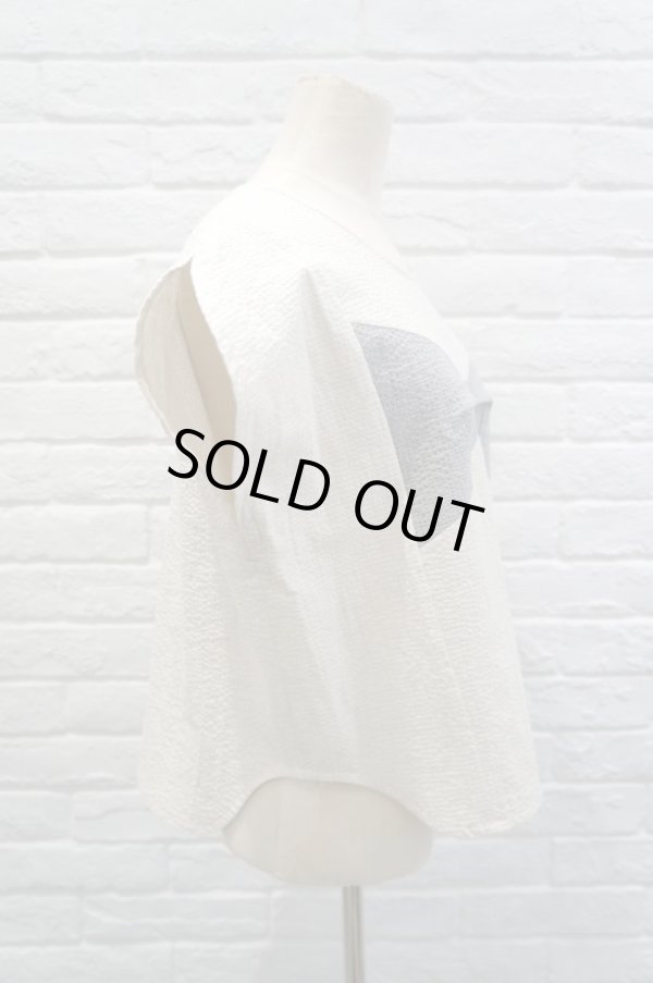 画像5: cikolata (チコラータ) トップサッカーリボン切り替えブラウス (5)