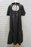 画像3: DECO depuis 1985 (デコ ドゥピュイイチキューハチゴー) SILVER FOIL JAQUARD DRESS black (3)