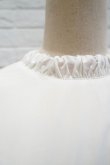 画像4: bedsidadrama（ベッドサイドドラマ） ribbon tie blouse white (4)