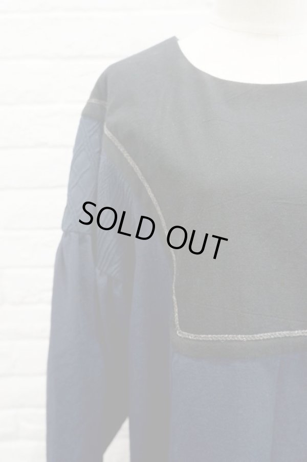 画像5: bedsidadrama(ベッドサイドドラマ)  Mix Sailor One-piece navy (5)