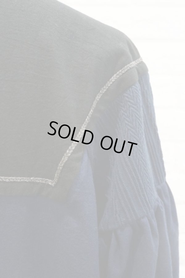 画像8: bedsidadrama(ベッドサイドドラマ)  Mix Sailor One-piece navy (8)