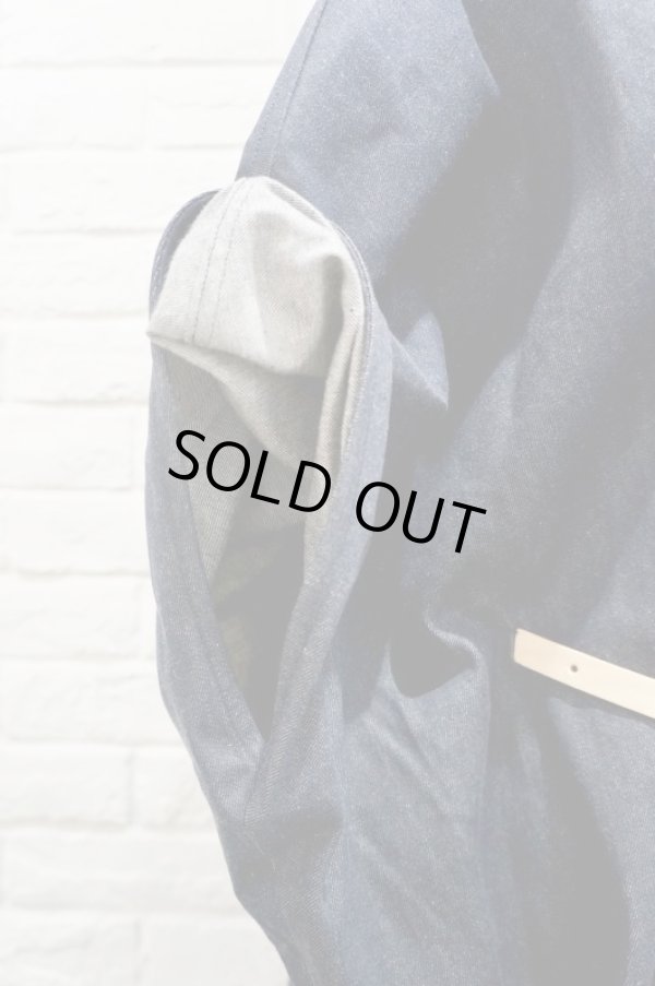 画像9: STOF (ストフ) wayfarer one piece indigo (9)