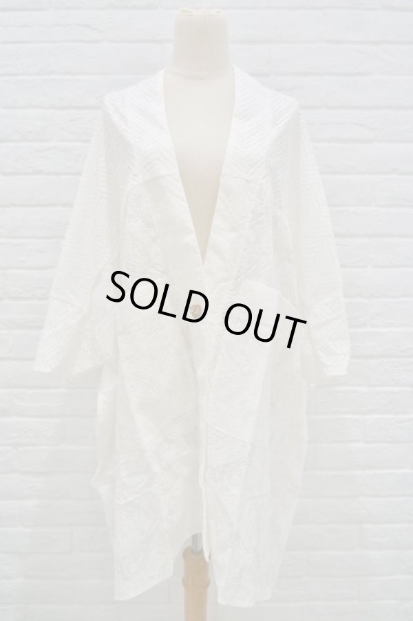 画像2: bedsidadrama（ベッドサイドドラマ）  hagoromo big cardigan white (2)