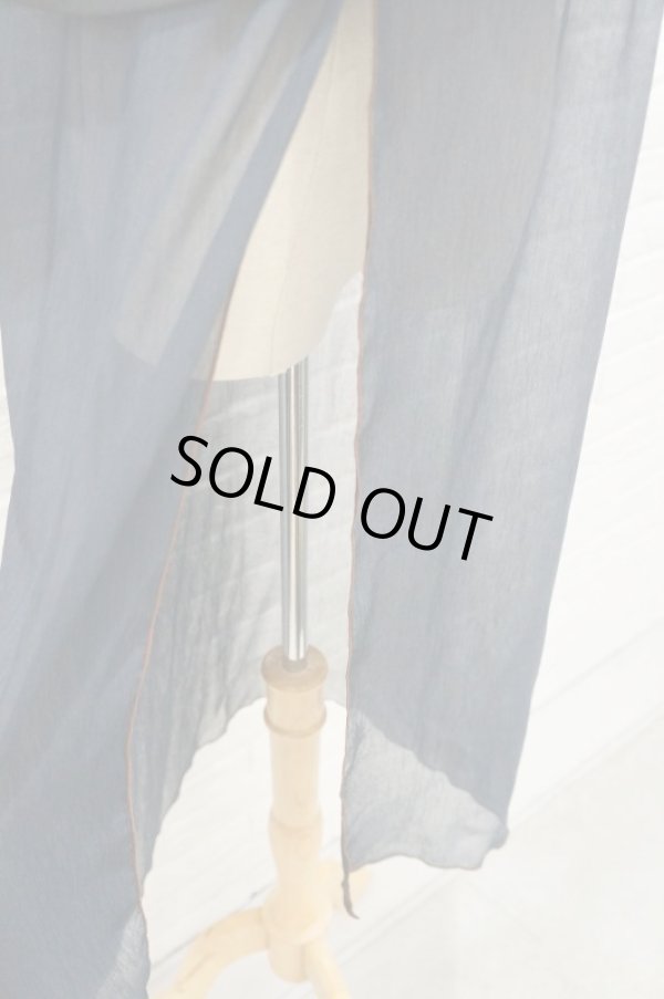 画像6: NON TOKYO (ノントーキョー ）FRILL NO SLEEVE ONE-PIECE BLACKxNAVY (6)