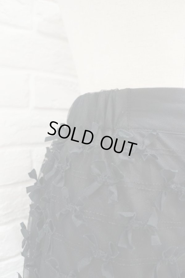 画像5: naokitomizuka (ナオキトミヅカ) Ribbon Tulle Pants black (5)