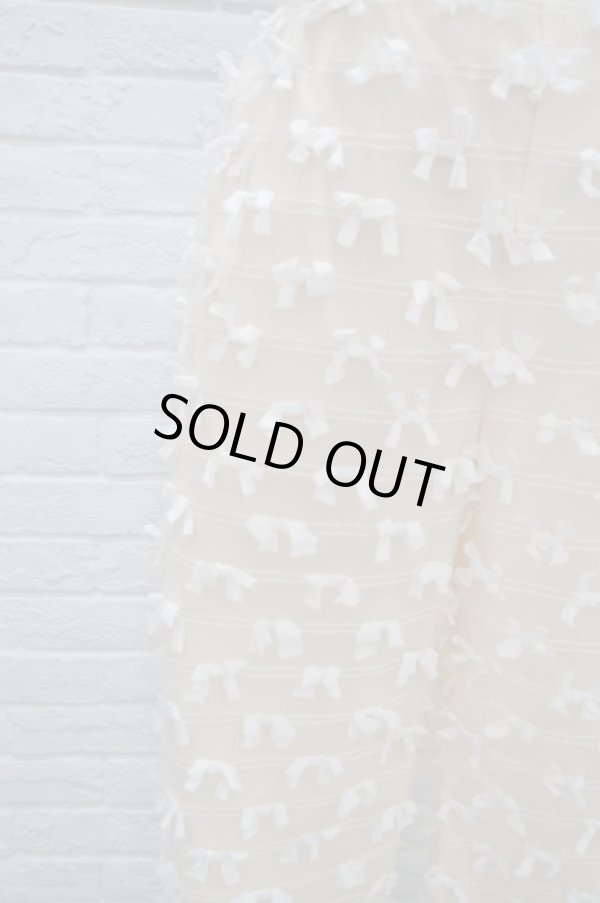 画像4: naokitomizuka (ナオキトミヅカ) Ribbon Tulle Pants kinari (4)