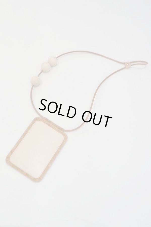 画像7: DECO depuis 1985 (デコ ドゥピュイイチキューハチゴー) 3WOOD PASS CASE beige (7)