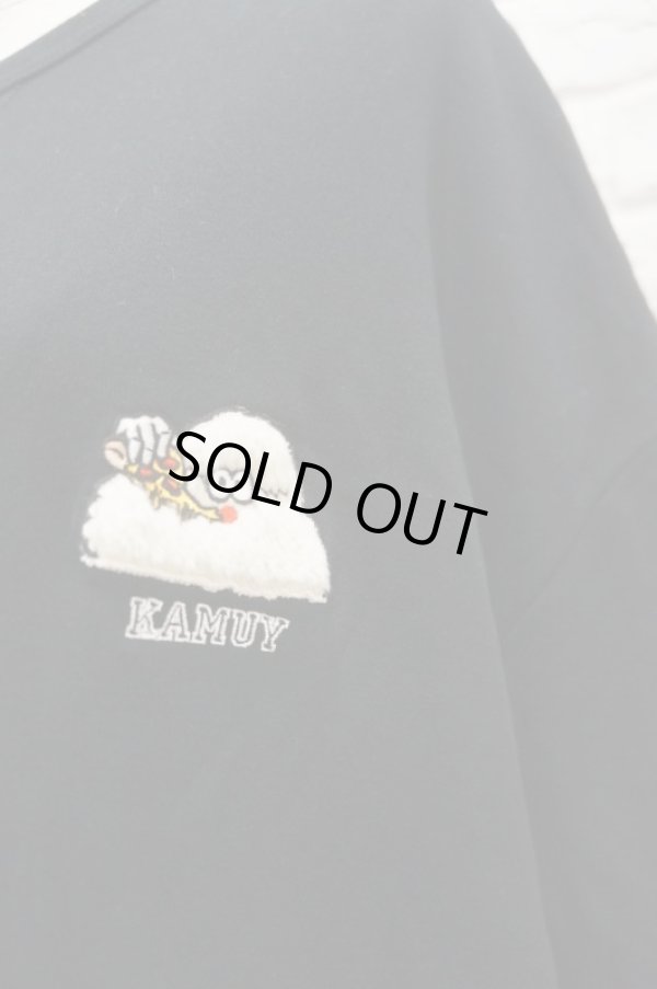 画像4: bedsidedrama(ベッドサイドドラマ) North Wide Pullover black (4)