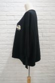 画像2: bedsidedrama（ベッドサイドドラマ） North Wide Pullover black (2)