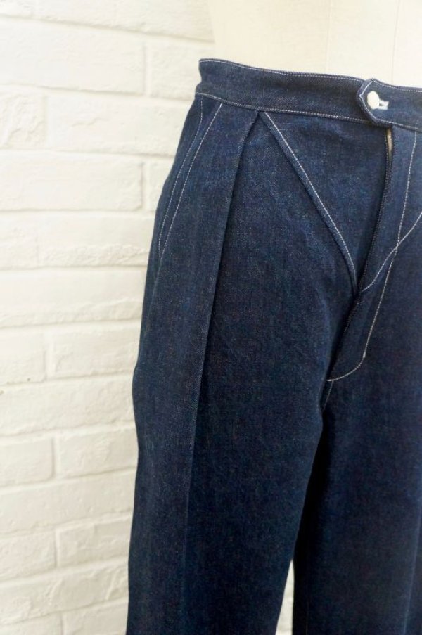 画像5: DECO depuis 1985 organic cotton denim pants  (5)
