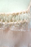 画像4: L'ANIT  ラッフルキャミソール　PINK × PINK WHT (4)