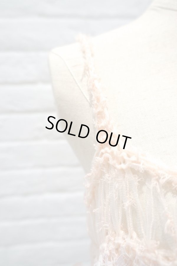 画像5: L'ANIT  ラッフルキャミソール　PINK × PINK WHT (5)