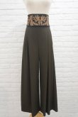 画像2: LOKITHO EMBROIDRED BELT PANTS  khaki (2)