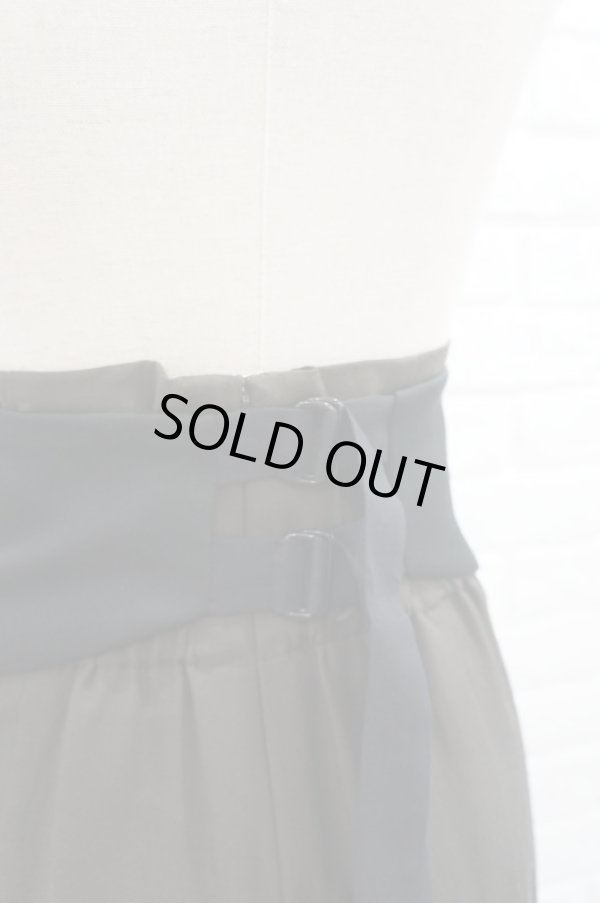 画像6: LOKITHO EMBROIDRED BELT PANTS  khaki (6)