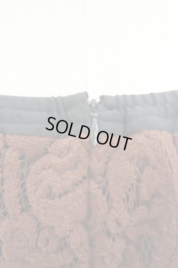 画像5: LOKITHO ( ロキト ) BURUSHED LACE PANTS brown (5)