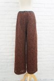 画像3: LOKITHO ( ロキト ） BURUSHED LACE PANTS brown (3)