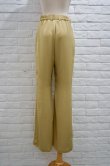 画像3: kéngo (ケンゴ)  satin flare pants pistachio (3)