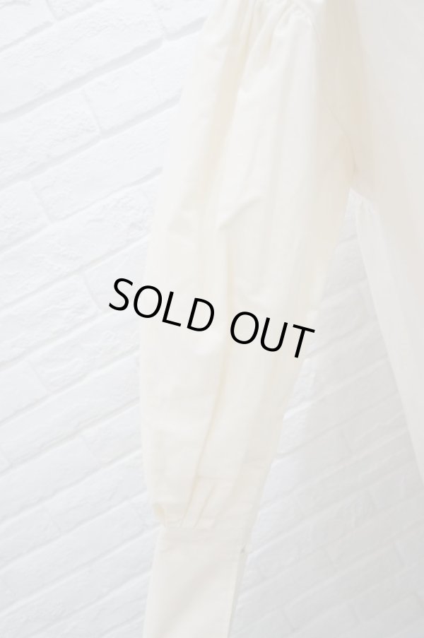 画像6: kéngo (ケンゴ)  C/SL waist drawstring blouse (6)