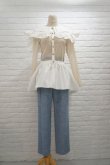 画像1: SIIILON (シーロン）　Prototype epron dress white (1)