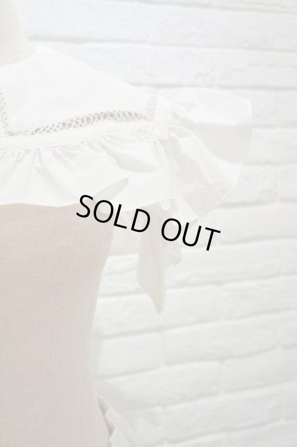 画像6: SIIILON (シーロン) Prototype epron dress white (6)