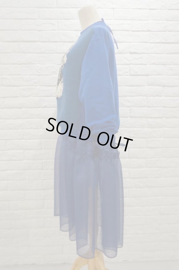 画像7: SIIILON (シーロン) See-through dress (7)