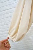 画像6: naokitomizuka (ナオキトミヅカ) Cotton Back Ribbon Dress  kinari (6)