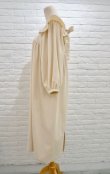 画像2: naokitomizuka (ナオキトミヅカ) Cotton Back Ribbon Dress  kinari (2)