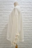 画像2: naokitomizuka (ナオキトミヅカ) Cuffs Ruffles Sweat white (2)