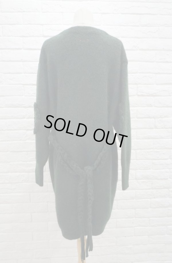 画像2: SOWA  (ソーワ) Planet   knit gown　/ green (2)