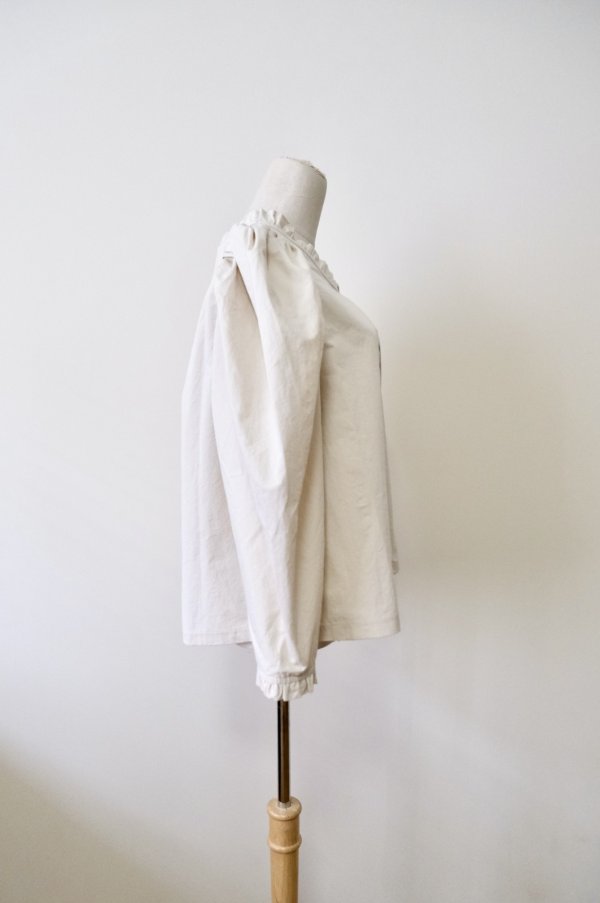 画像2: D-due  Monk パフスリーブブラウス (2)