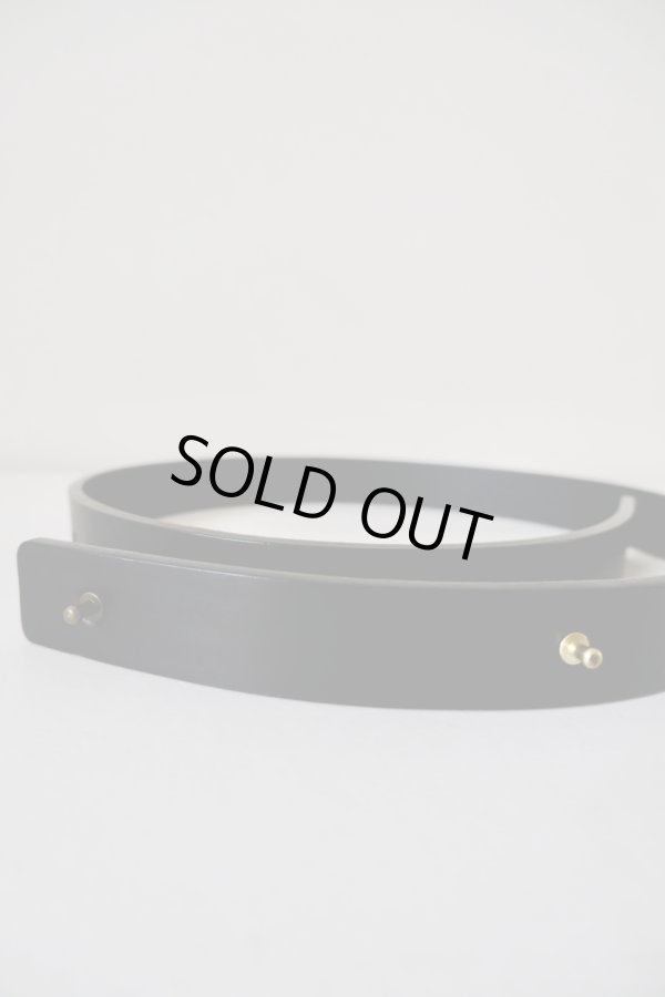 画像3: MIKIOSAKABE (ミキオサカベ) Leather Belt  (3)