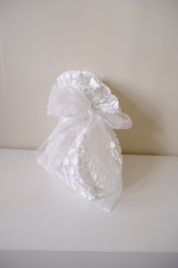 画像2: naokitomizuka (ナオキトミヅカ) Original embroidery bag white (2)