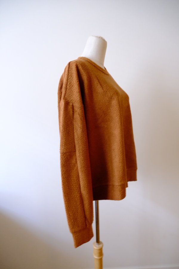 画像2: KLOKE(クローク)Respite Sweater rusty brown  (2)