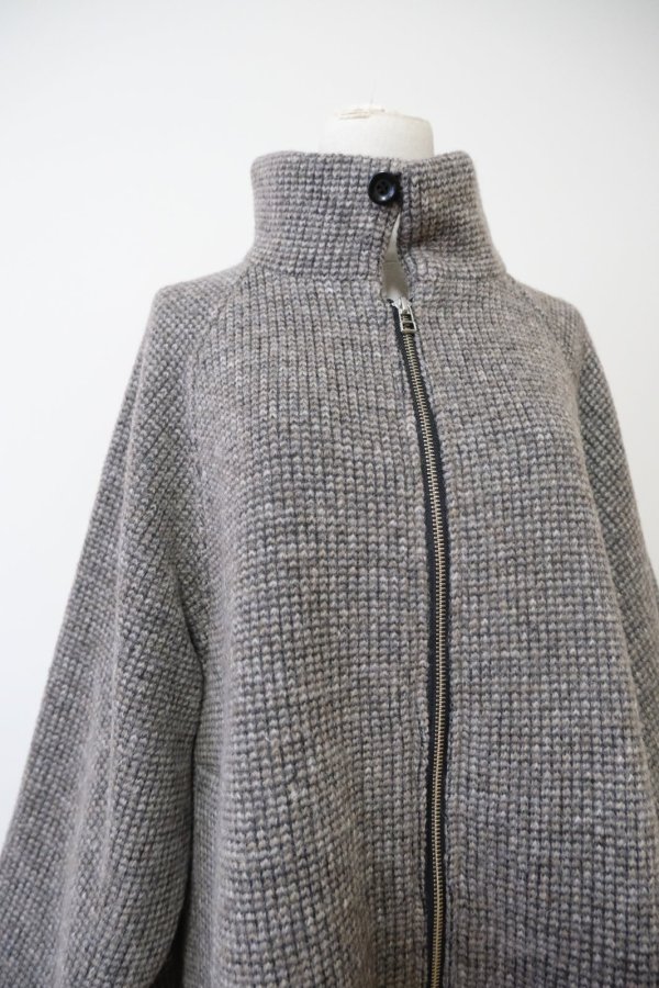 画像4: LOKITHO (ロキト)KNIT BIG COAT beige (4)