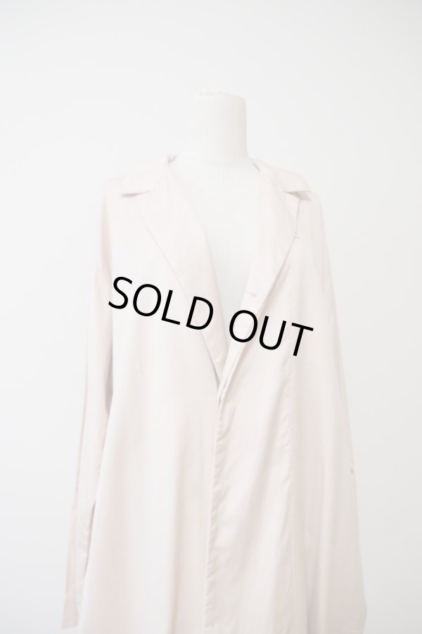 画像5: MARU TO (マルト）Opencollar Work Shirt Long PEANUT PINK (5)