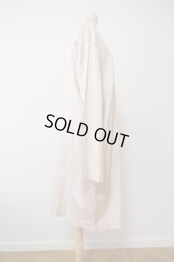 画像2: MARU TO (マルト）Opencollar Work Shirt Long PEANUT PINK (2)