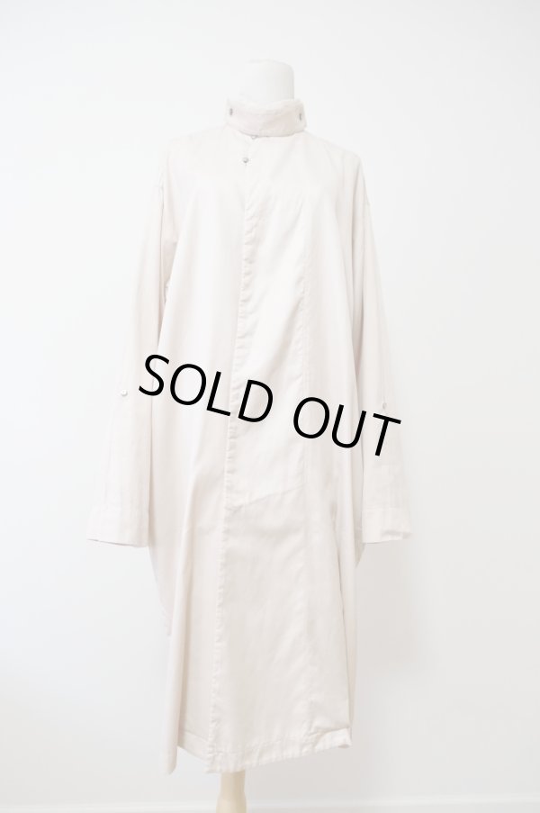 画像8: MARU TO (マルト）Opencollar Work Shirt Long PEANUT PINK (8)