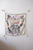 画像1: ANNTIAN（アンティアン） WOOL SCARF HANDEMBROIDERED (1)