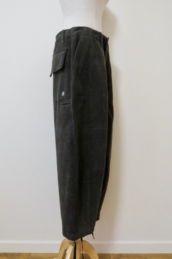 画像2: MERELY MADE( メアリーメイド)PREMIUM  MOMADIC PANTS blanket khaki (2)