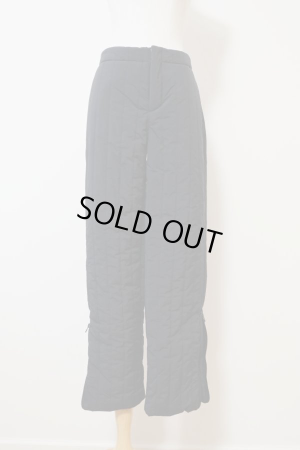 画像5: NON TOKYO  3WAY QUILTING SKIRT PANTS black (5)