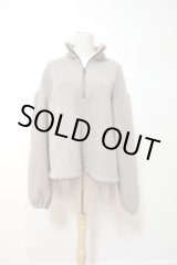 Yuumi ARIA / ユウミアリア | ローゲージ フリンジ ニットベスト | F | アイボリー | レディース ALEXIA STAM（アリシアスタン）の「Side Fringe Cropped Knit Vest