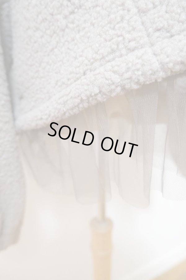 画像5: YuumiAria（ユウミアリア）BOA ZIP BLOUSON beige (5)