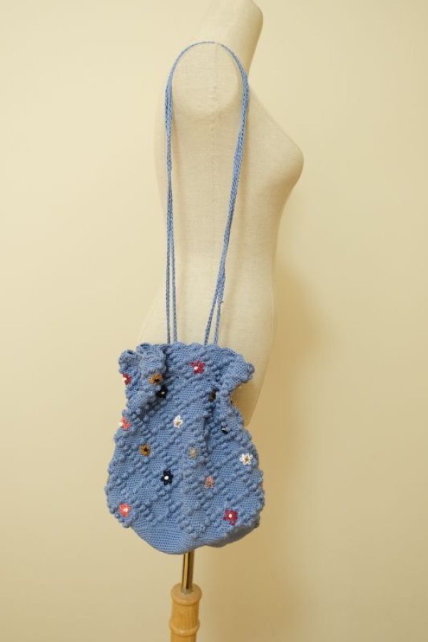 画像2: MICHAELA BUERGER KITTY bag ice blue (2)