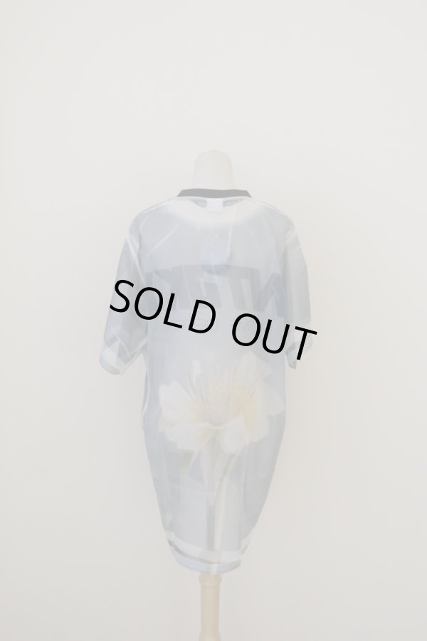 画像3: NON TOKYO DIRECT SHEER  PRINT T-SHIRT Flower  (3)