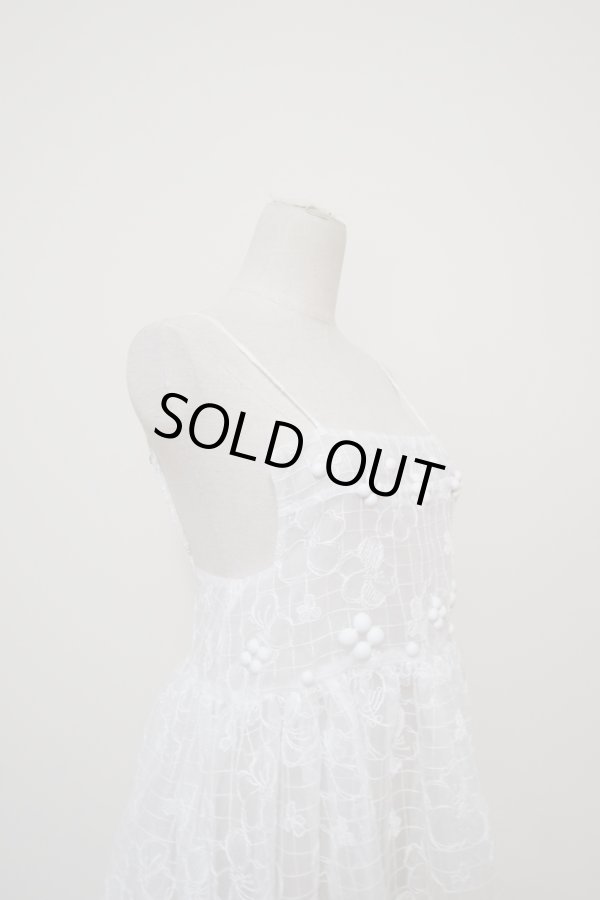 画像3: RIV NOBUHIKO (リブ ノブヒコ）ASH EMBROIDERY DRESS white (3)
