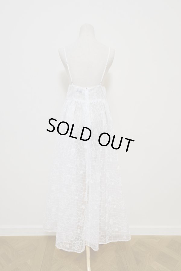 画像5: RIV NOBUHIKO (リブ ノブヒコ）ASH EMBROIDERY DRESS white (5)